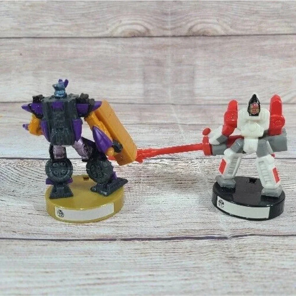 Hasbro Transformer AttackTix TMegatron 40 and Skyblast 30 Figures Toys 3" 2006 - Picture 8 of 8